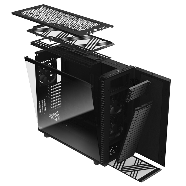 Fractal Design Define 7 XL Black Brushed Aluminum / Steel E-ATX